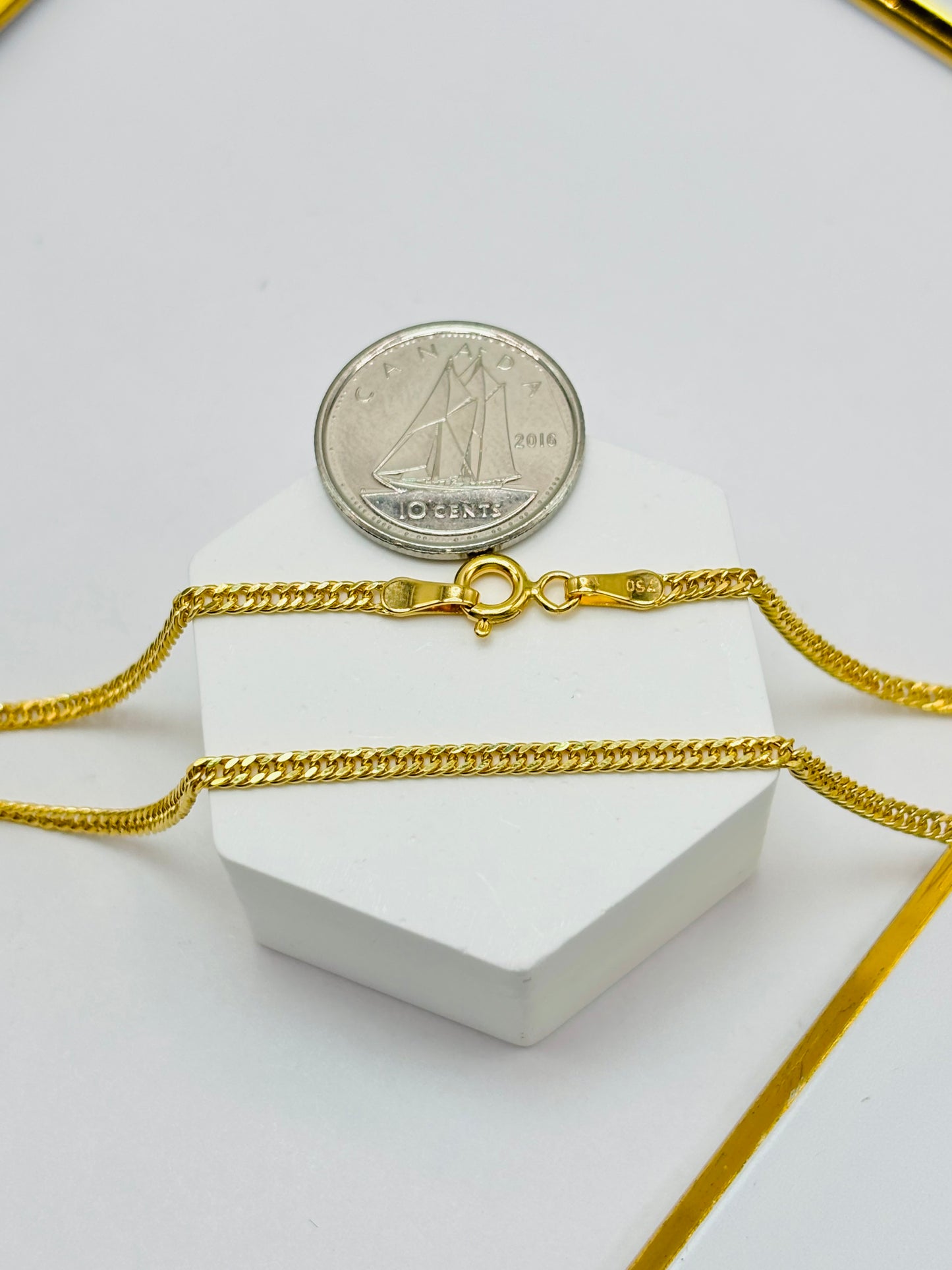 18K Gold Big Heart Necklace