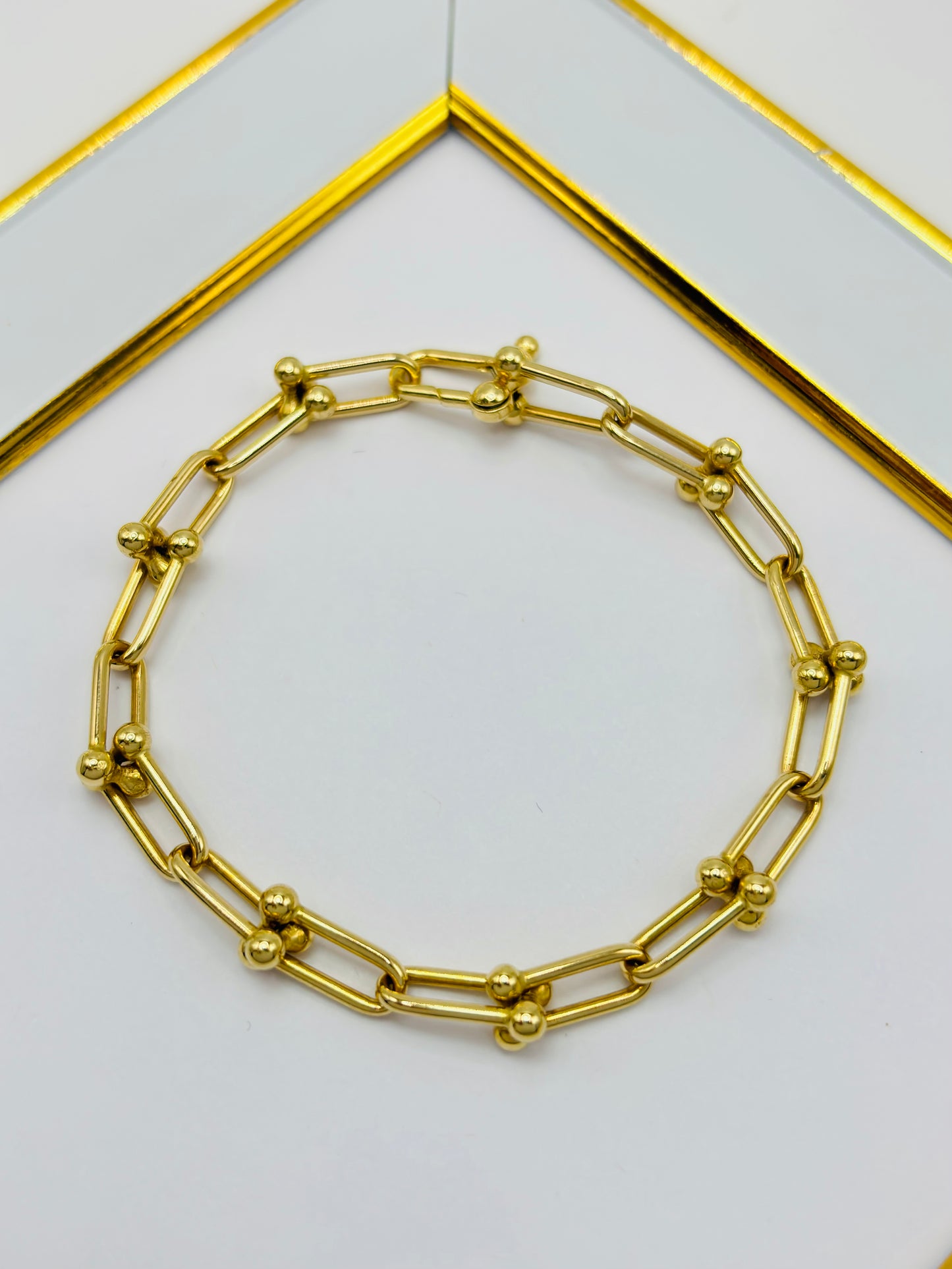 18K Gold Hardware Bracelet