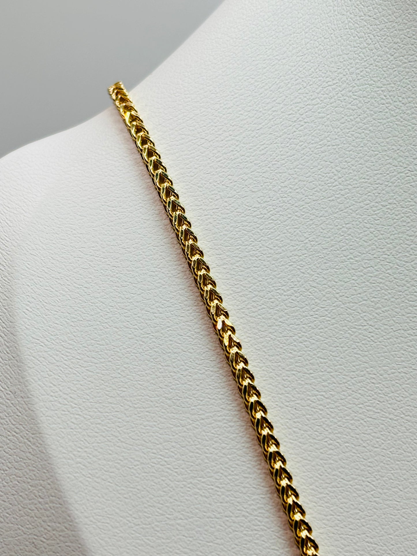 18K Gold Foxtail Chain