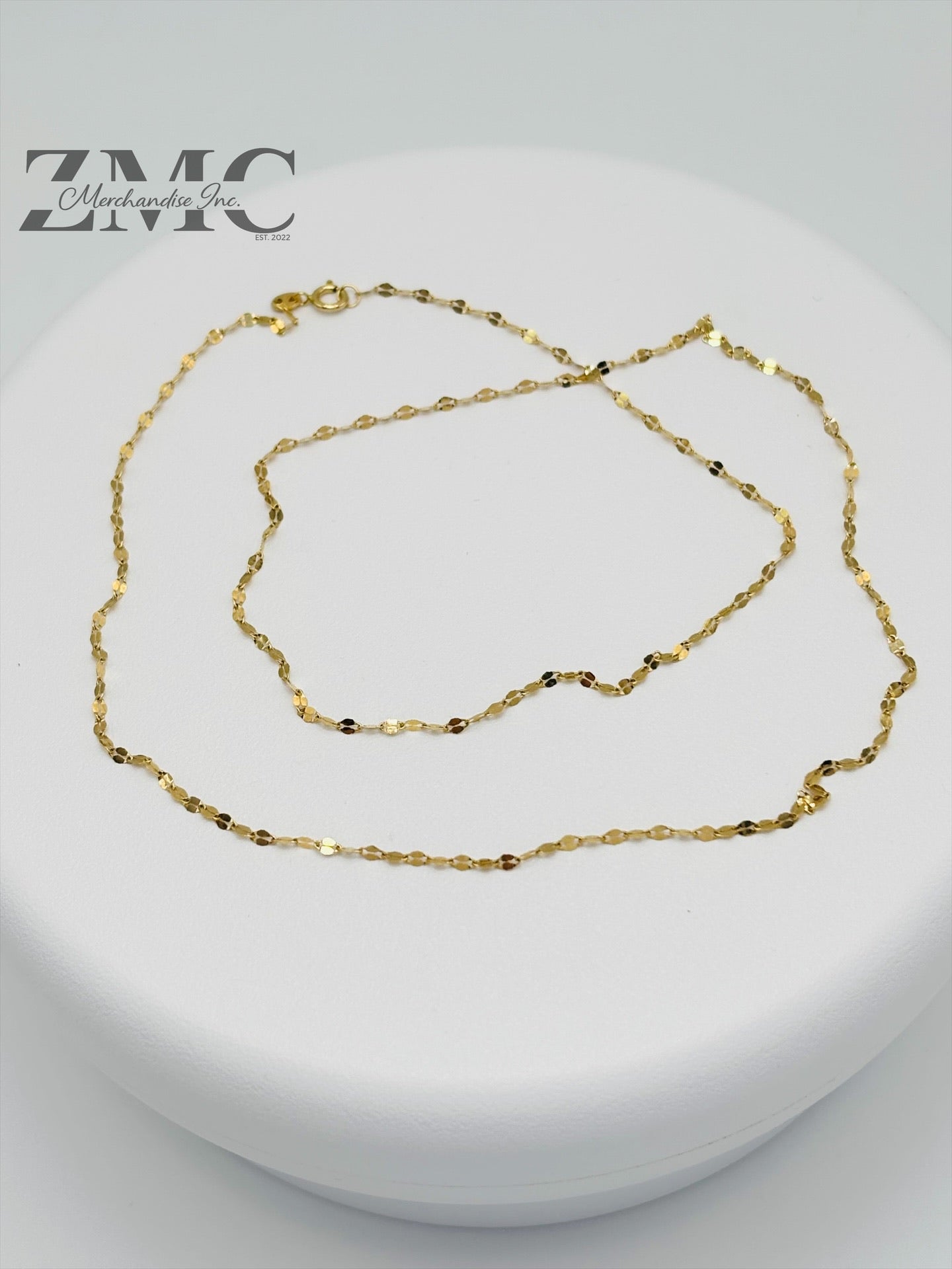 18K Gold Dancing Chain
