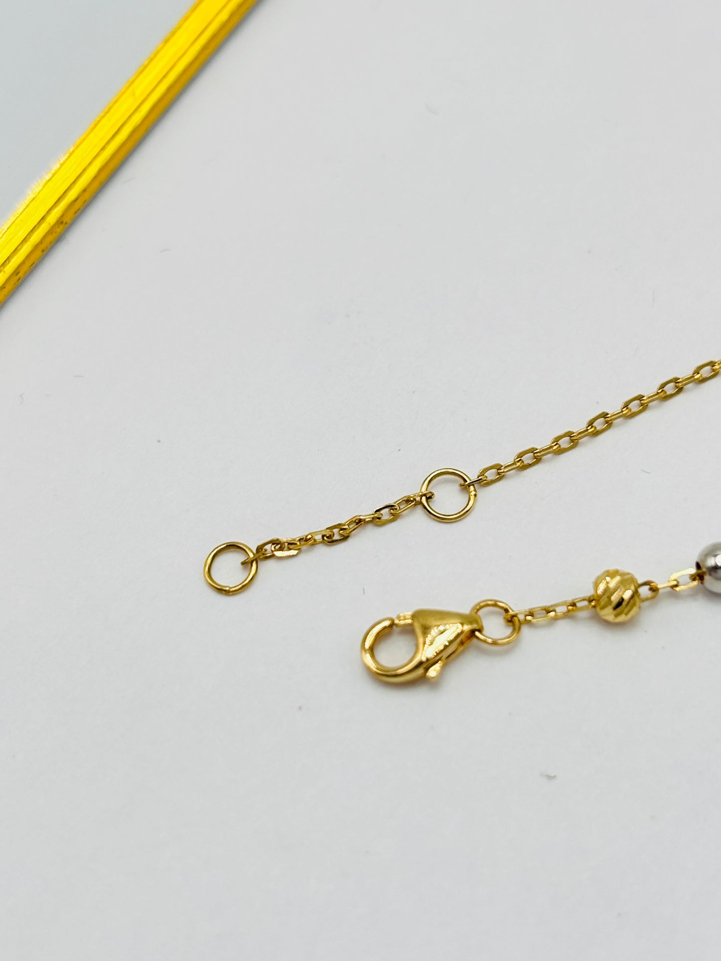 18K Gold Rosary Bracelet