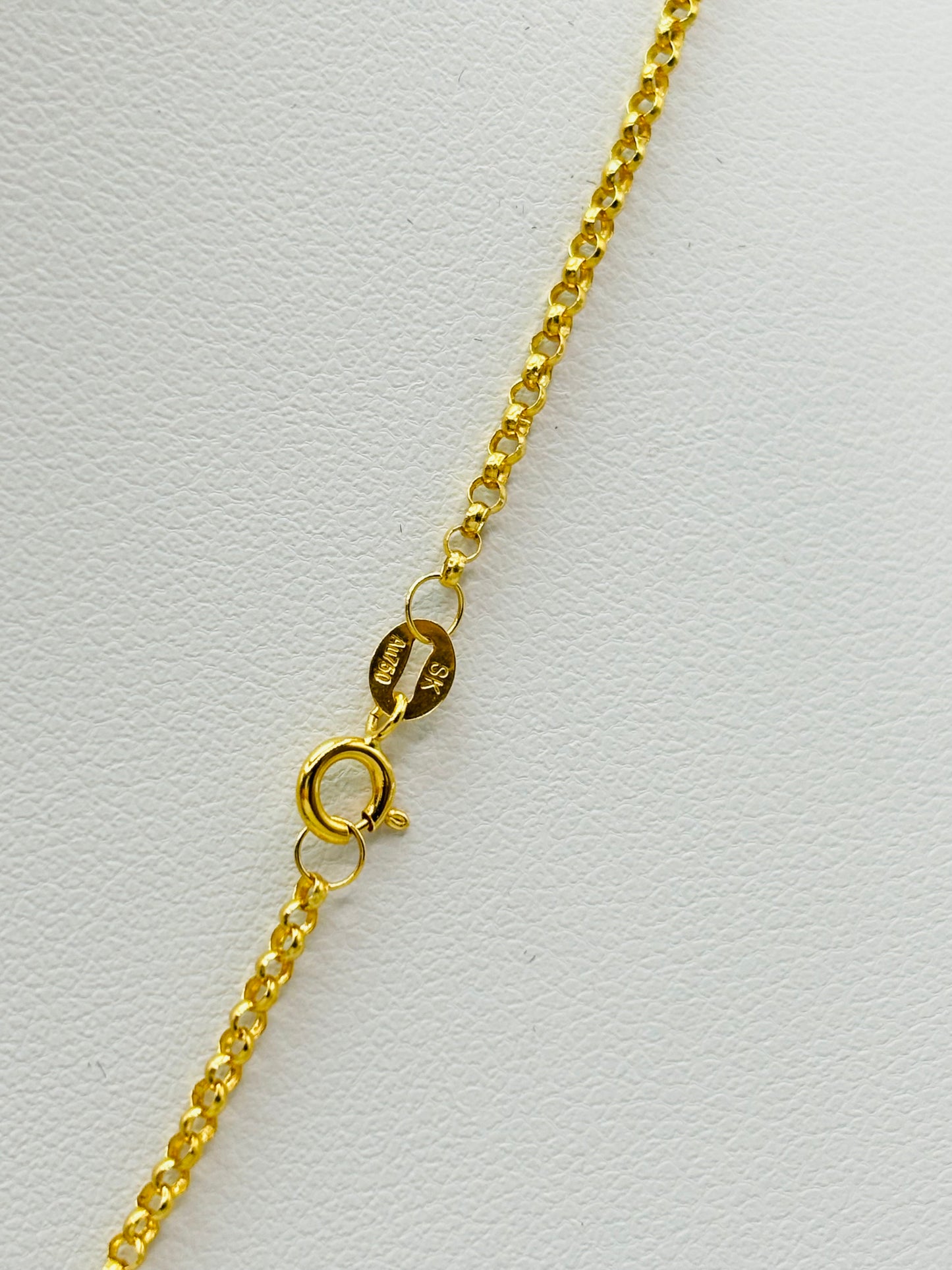 18K Gold Tauco with Diamond Cut Heart Set