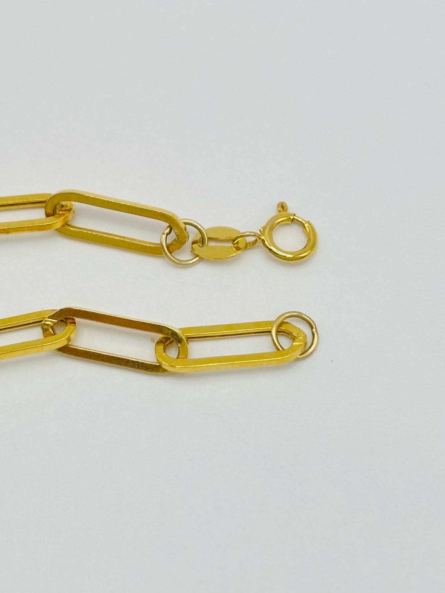 18K Gold Interlock Bracelet