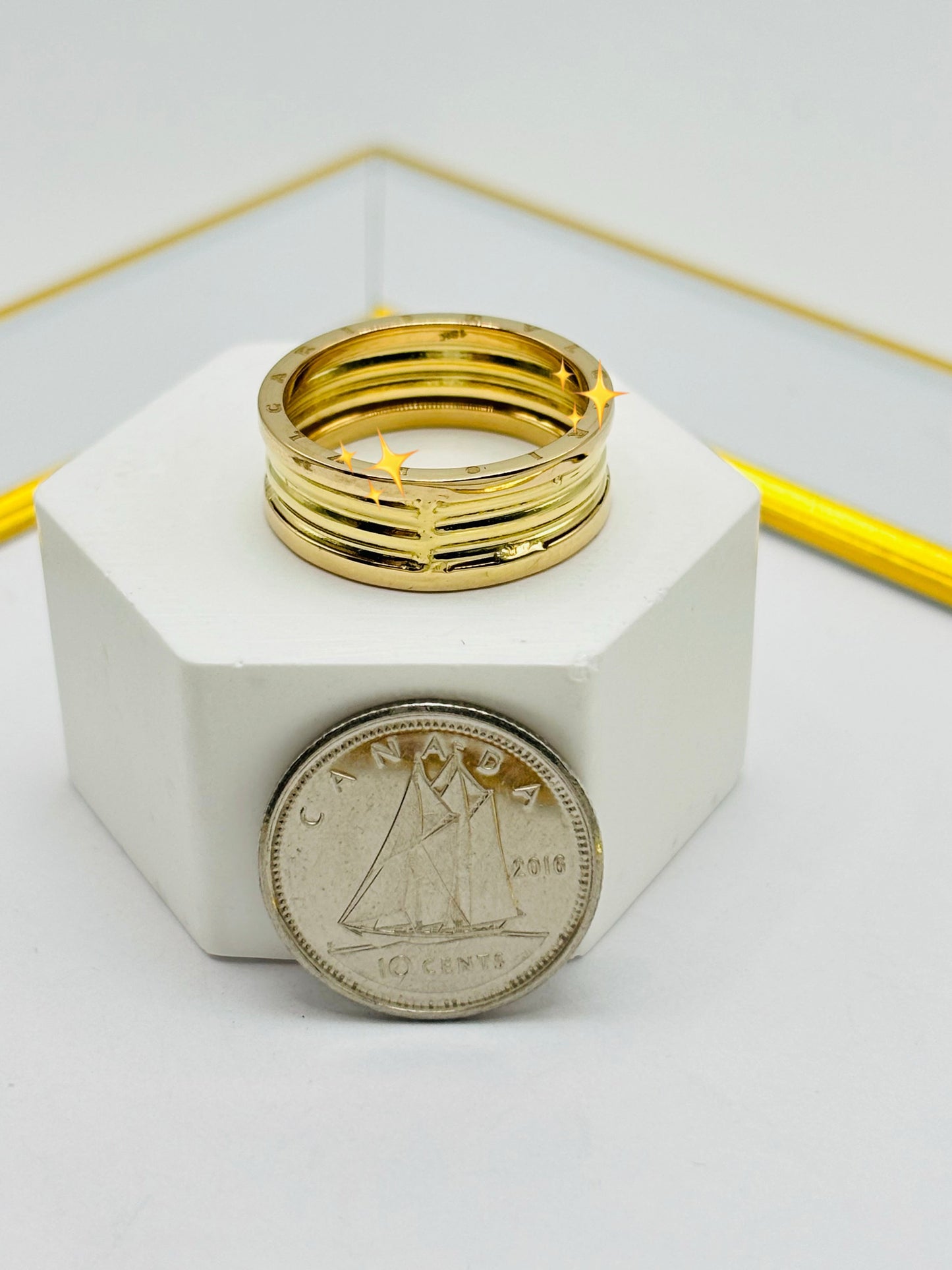 18K Gold BvL Ring (Imperfection)
