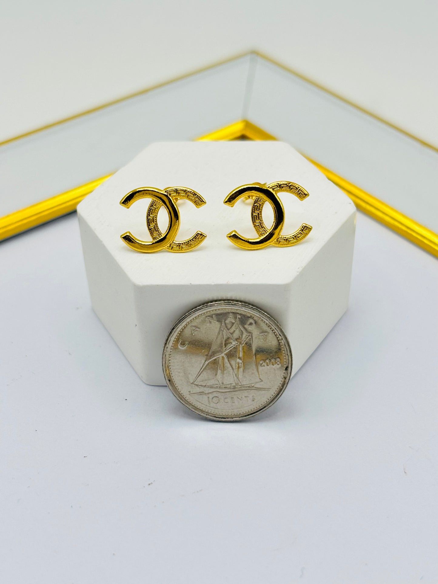 18K Gold Earrings