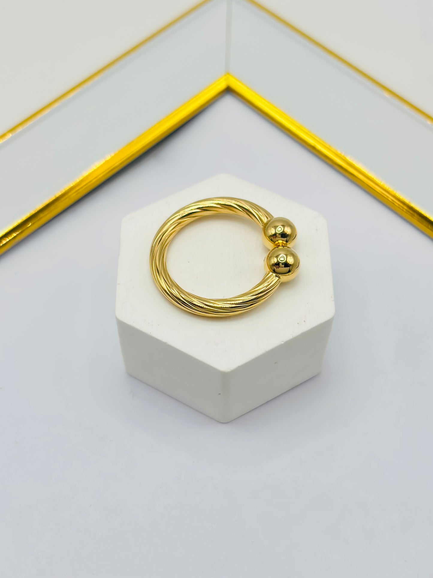 K18 Japan CH Ring