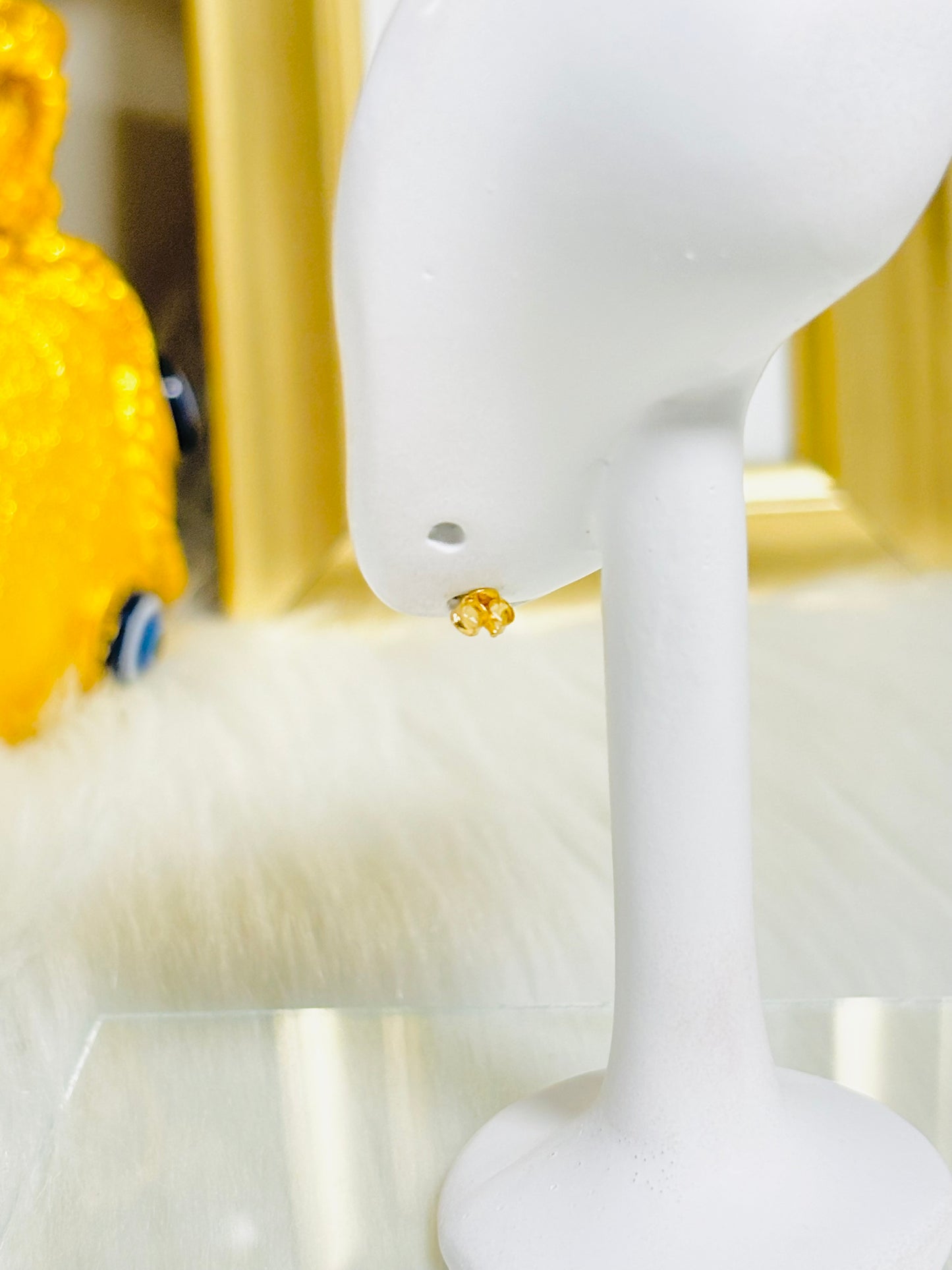 18K Gold Koi Fish Earrings