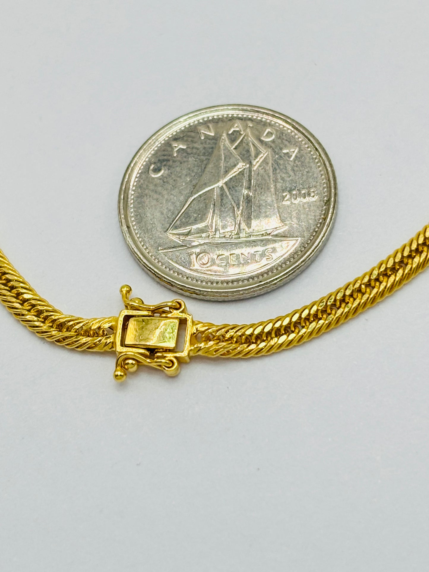 K18 Japan Gold Triple Lock 2.8mm
