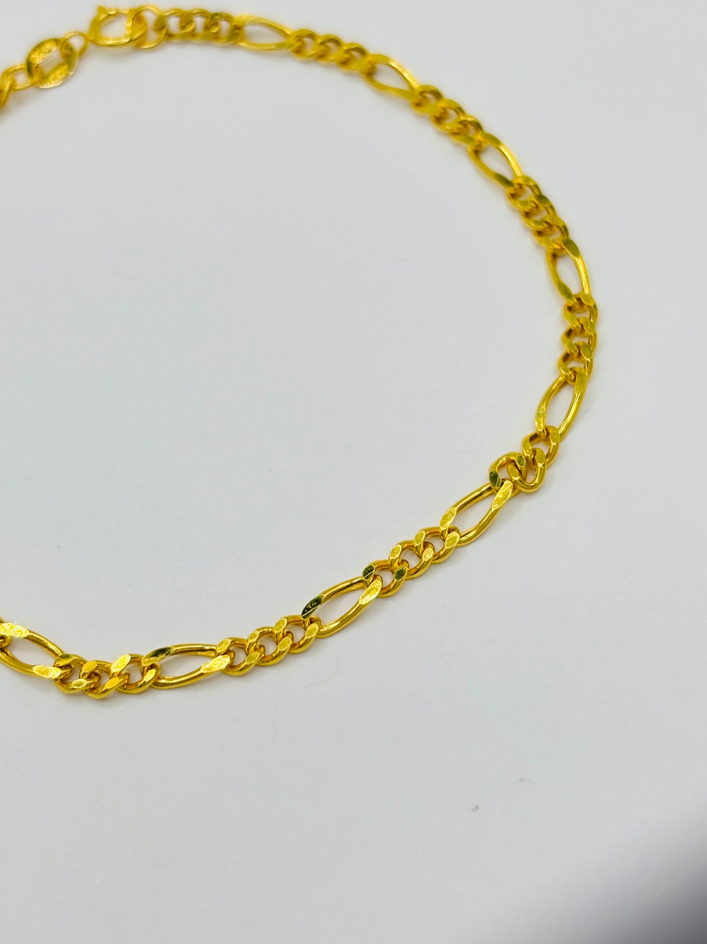 18K Gold Figaro Bracelet