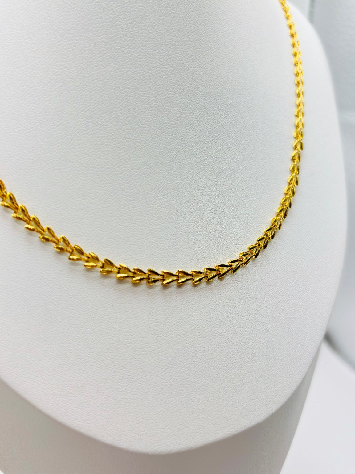 18K Gold Phoenix Chain and Bracelet Set