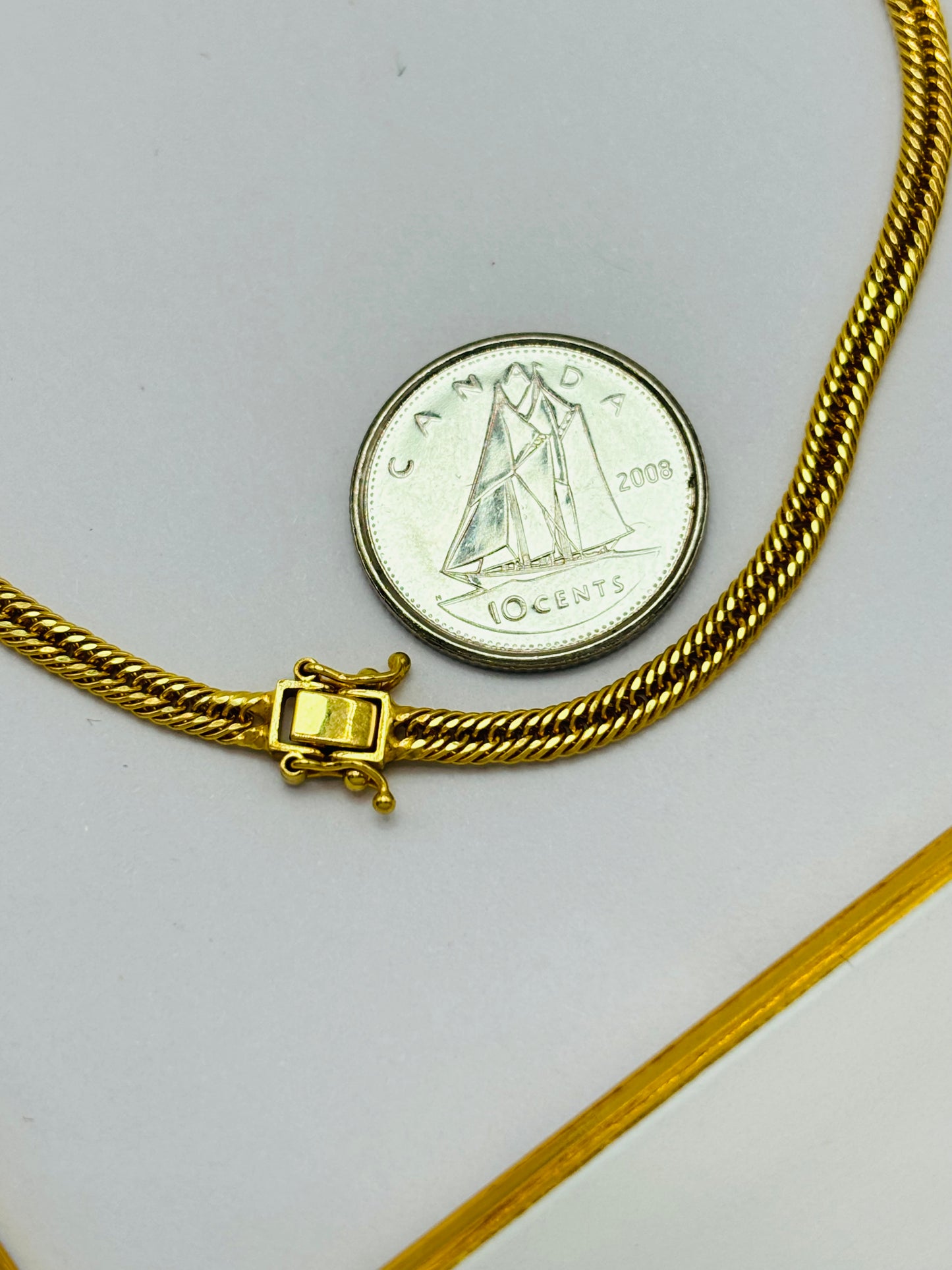 K18 Japan Gold Triple Lock 2.8mm