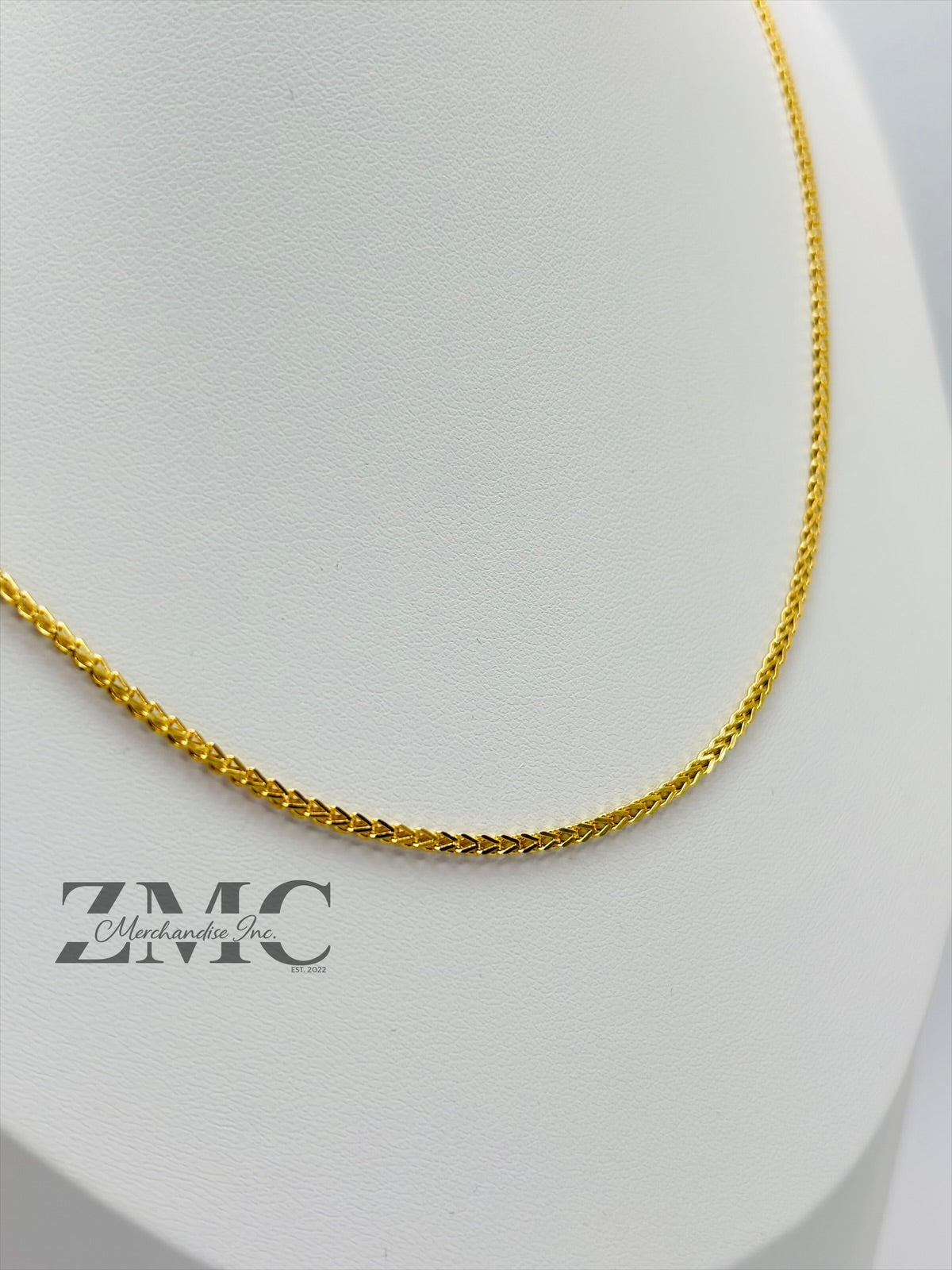 18K Gold Foxtail Chain