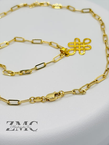 18K Gold Lucky Mystic Necklace