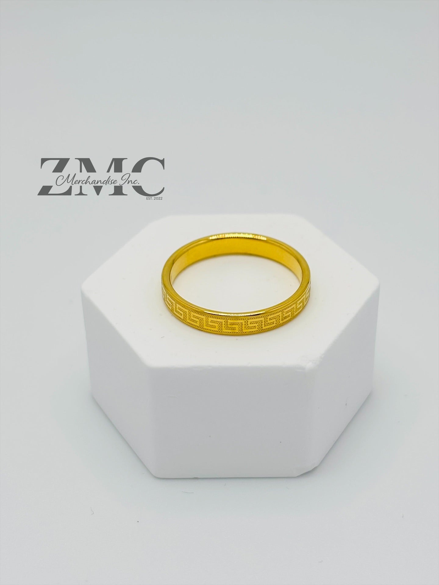 18K Gold Ver Couple Ring
