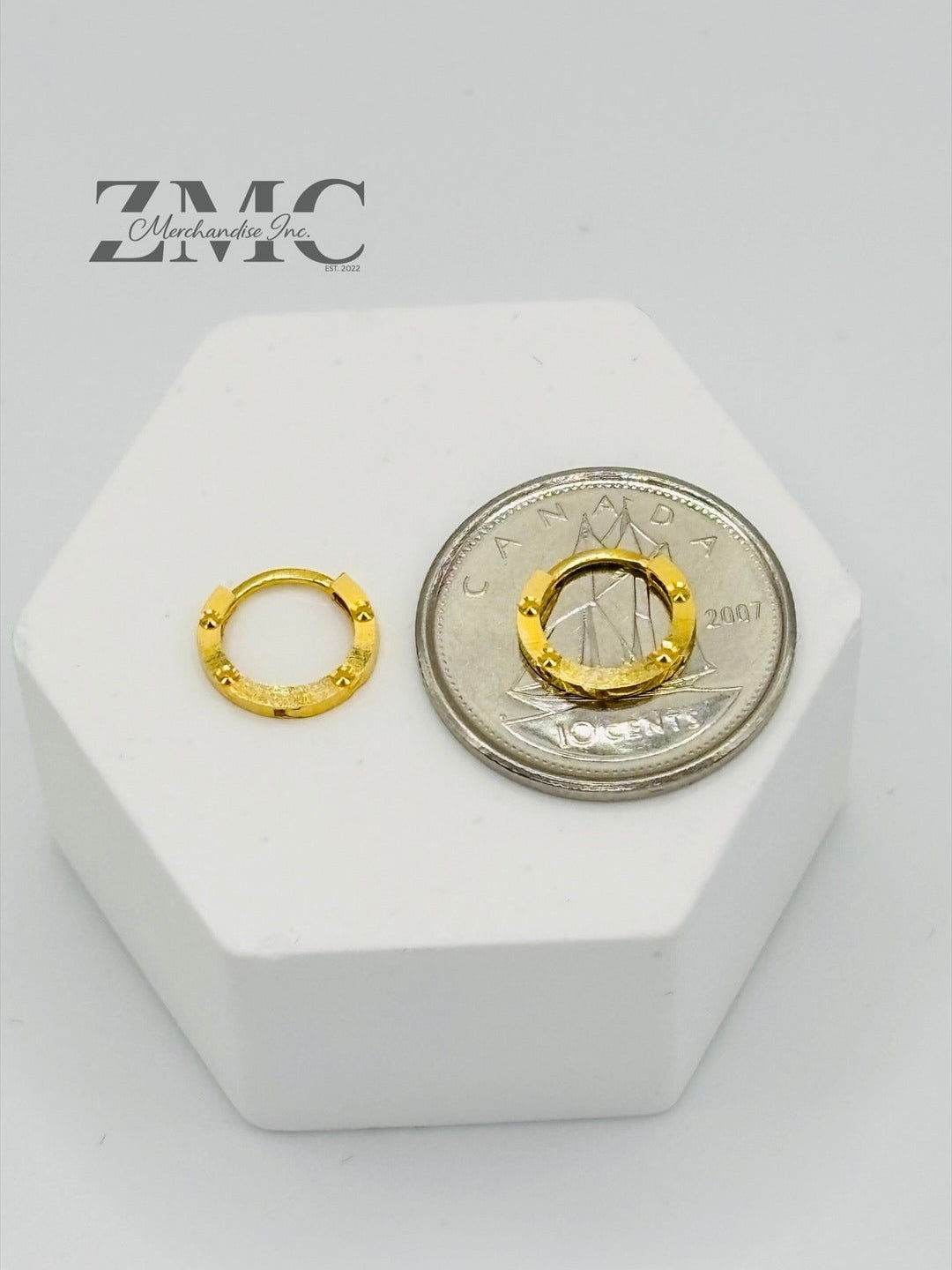 18K Gold Ear Cuff Earrings