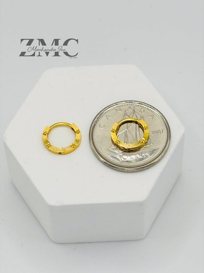 18K Gold Ear Cuff Earrings