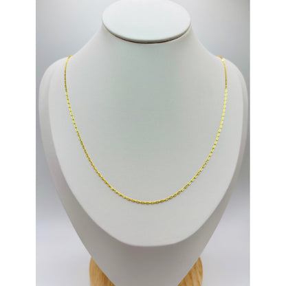 18K Gold G Chain