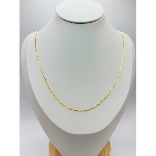 18K Gold G Chain