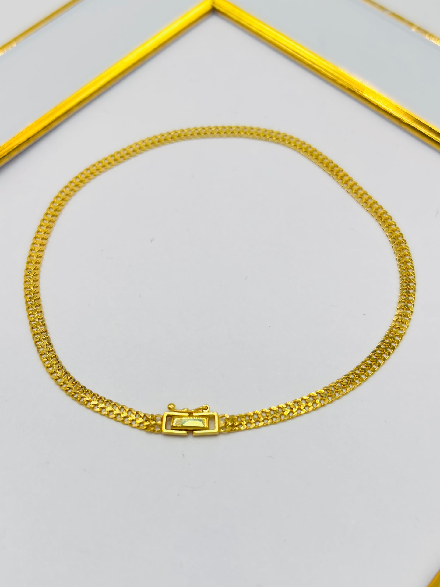 K18 Japan Gold Heartbizz Bracelet 2.9 mm