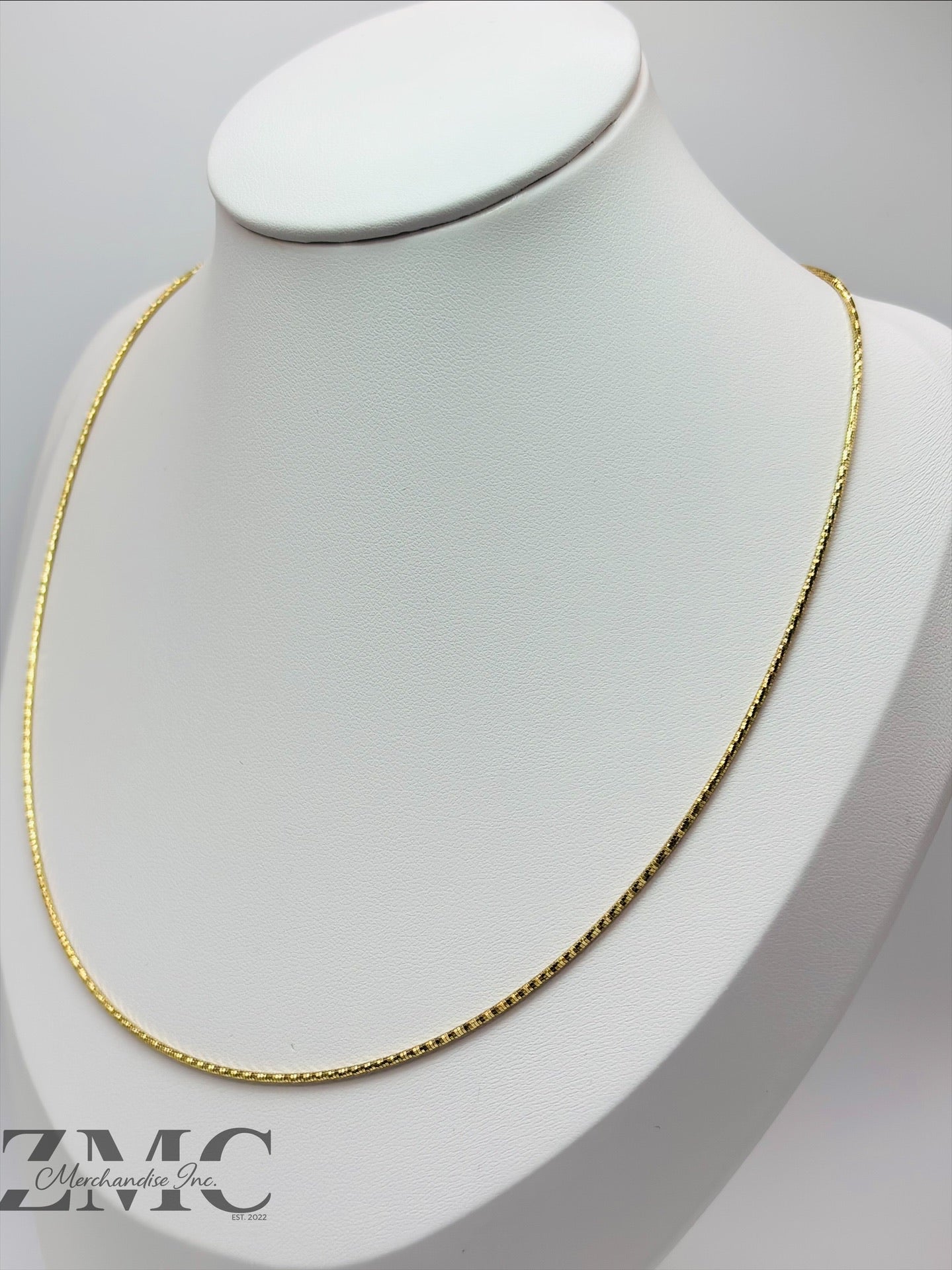 18k Gold Omega Chain