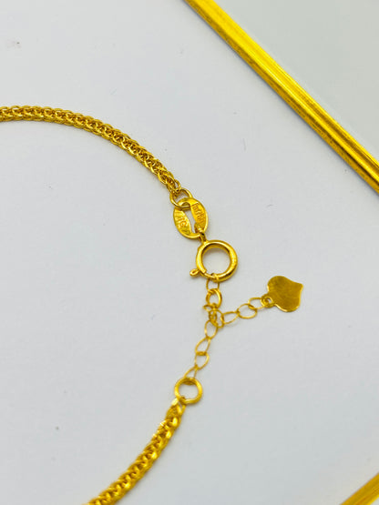 18K Gold Foxtail Bracelet