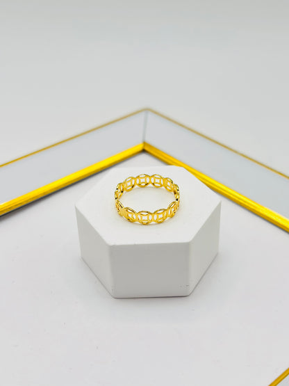 K18 Japan Money Catcher Ring