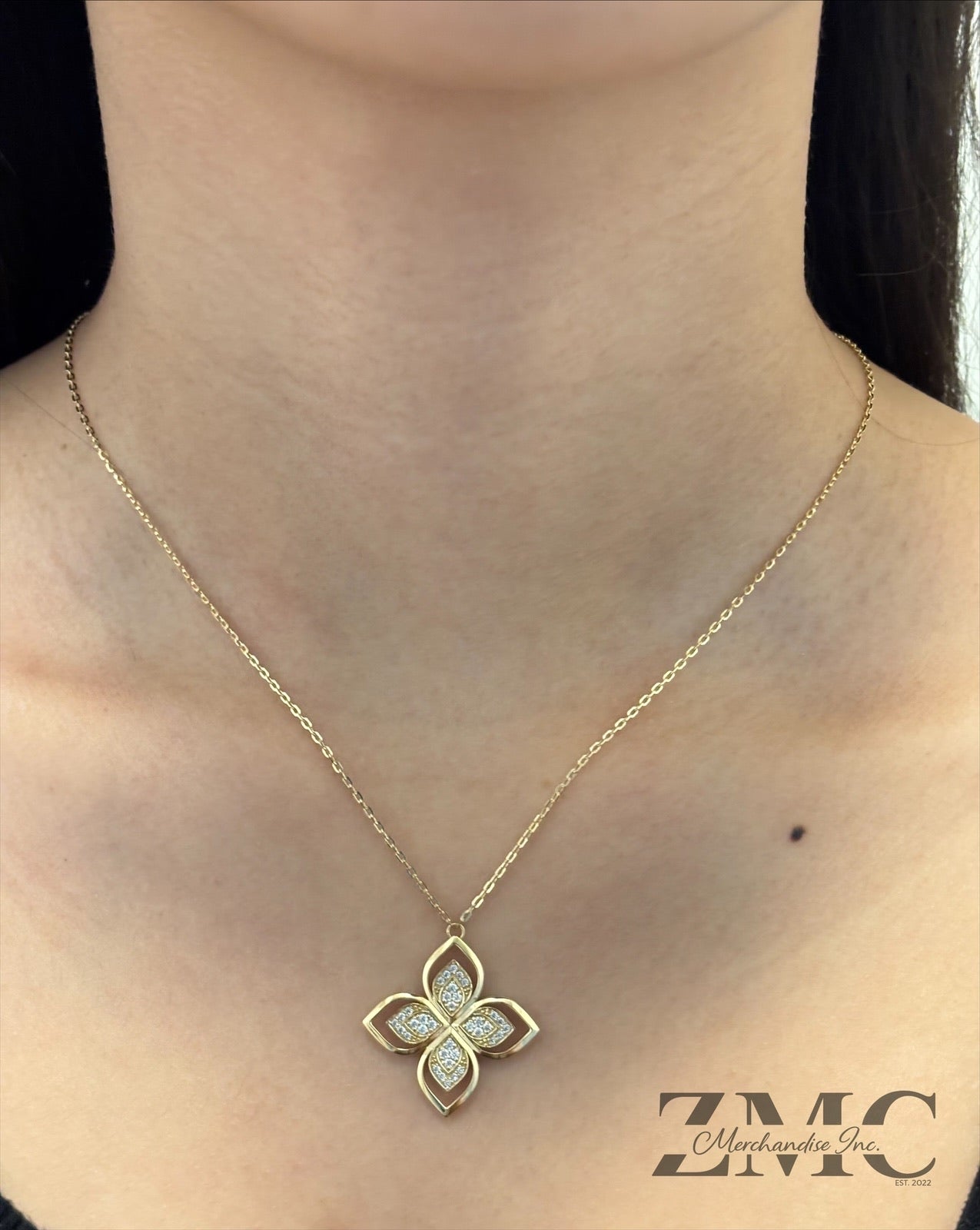 18K Gold RC Necklace