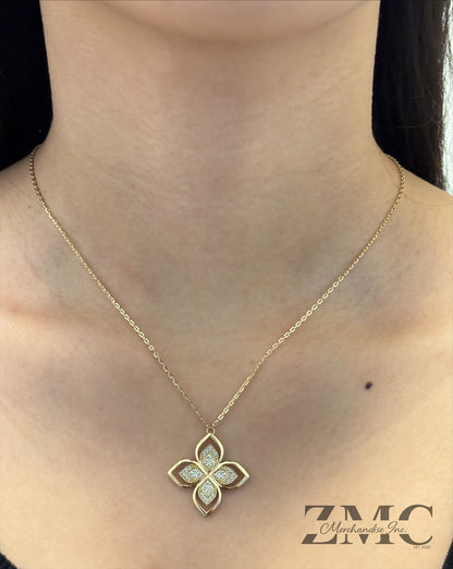 18K Gold RC Necklace