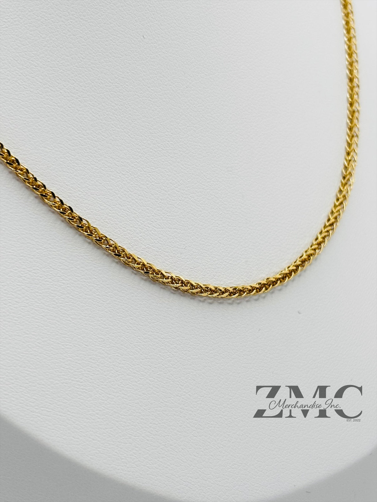 18K Gold Foxtail Chain