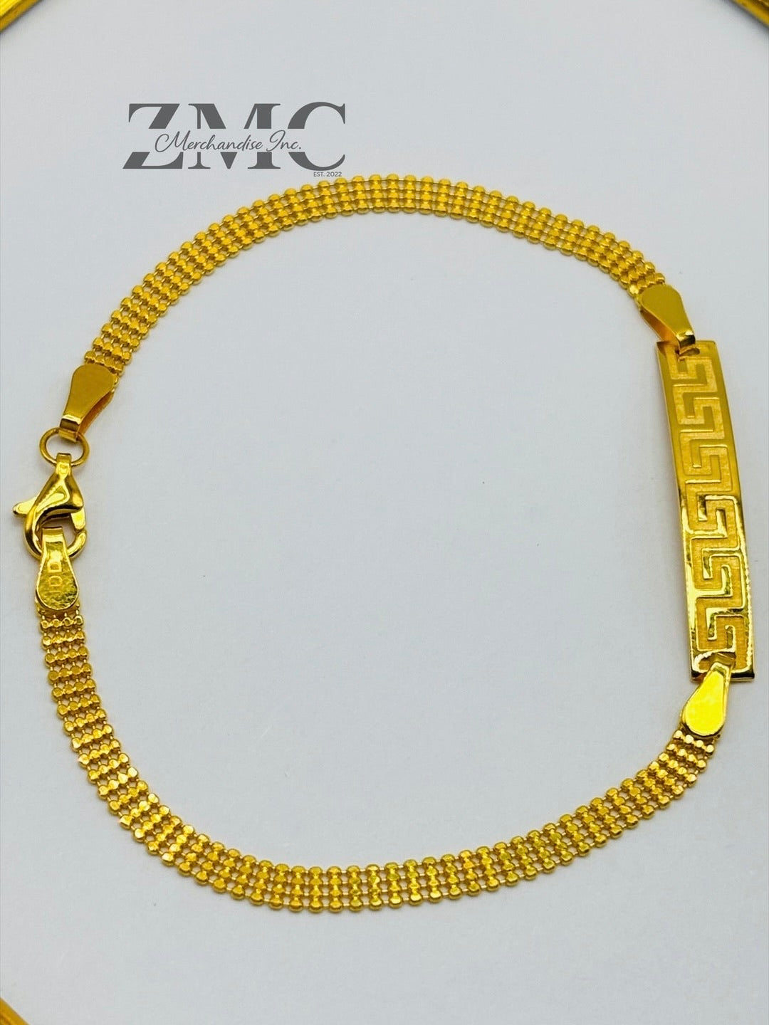 18K Gold F Bracelet