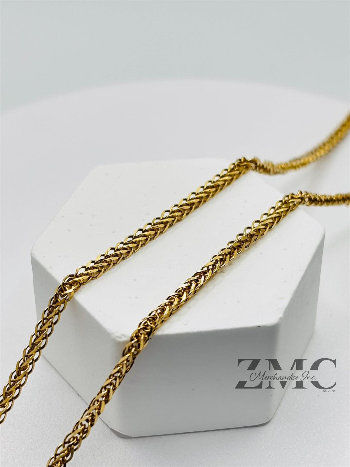 18K Gold Foxtail Chain