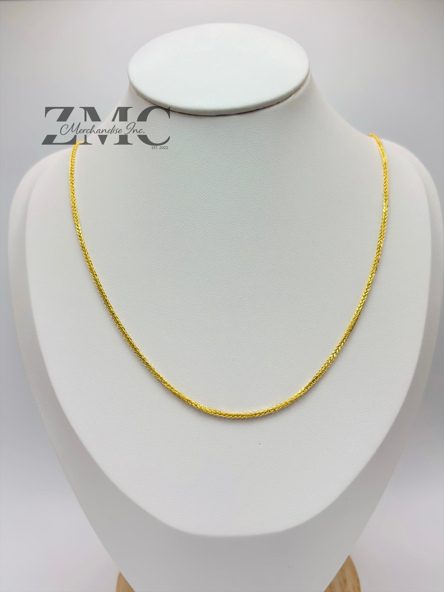 18K Gold Foxtail Chain