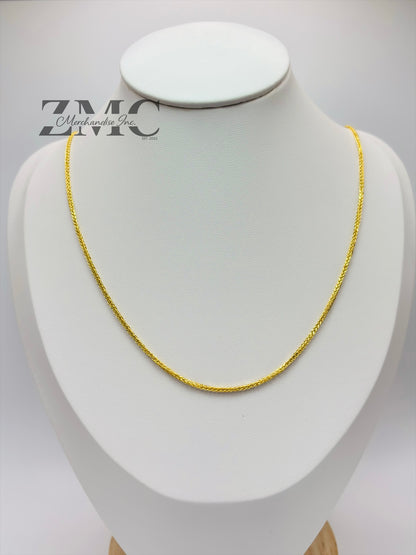 18K Gold Foxtail Chain