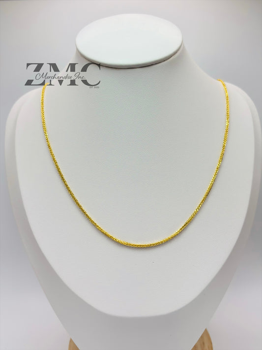 18K Gold Foxtail Chain