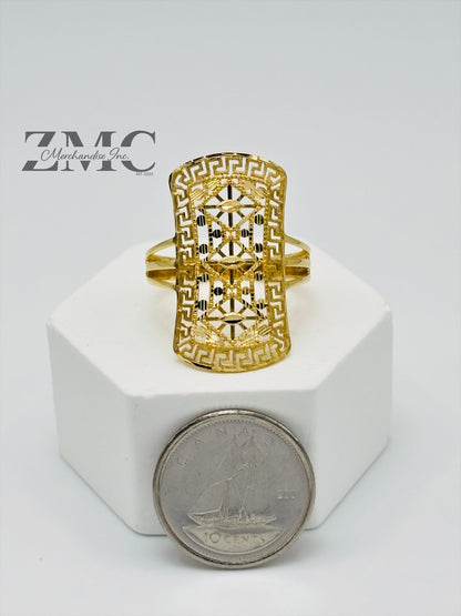 18K Gold Power Ring