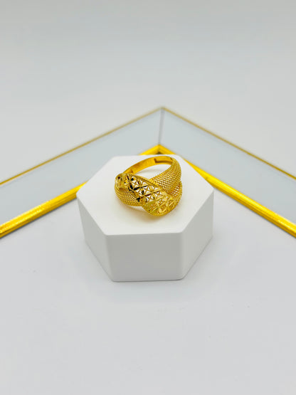 18K Gold Power Ring