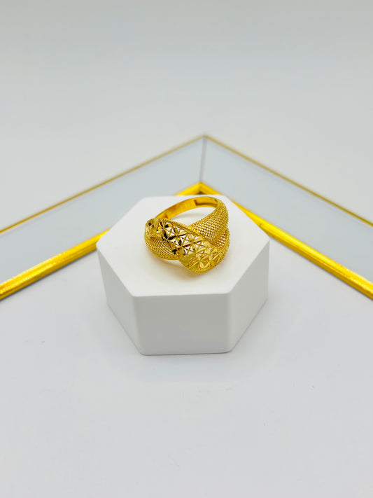 18K Gold Power Ring