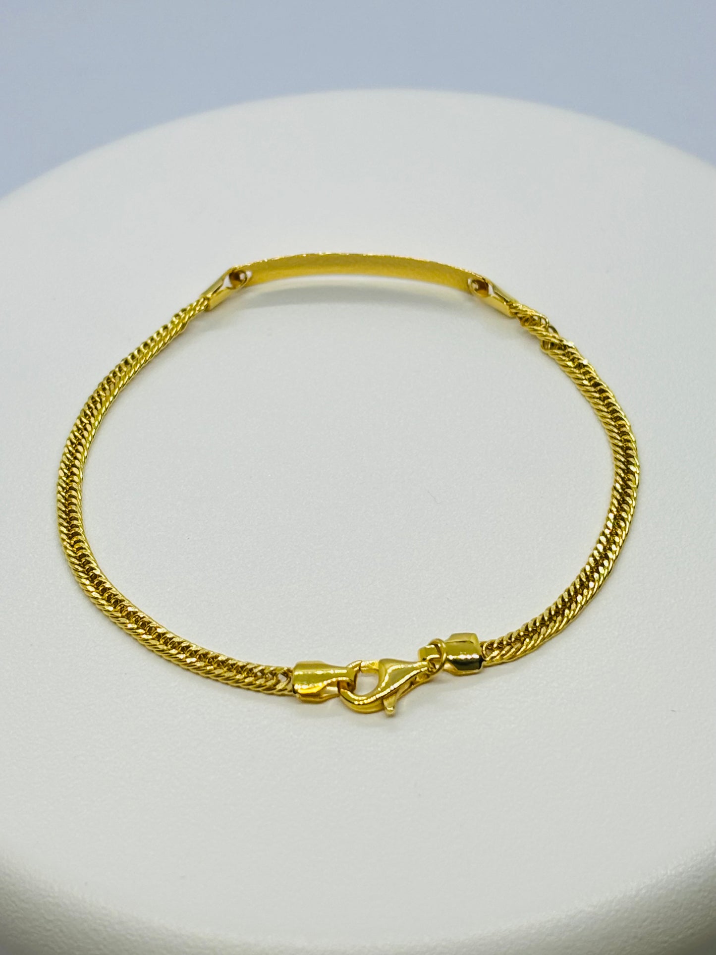 18K Gold Name Bracelet