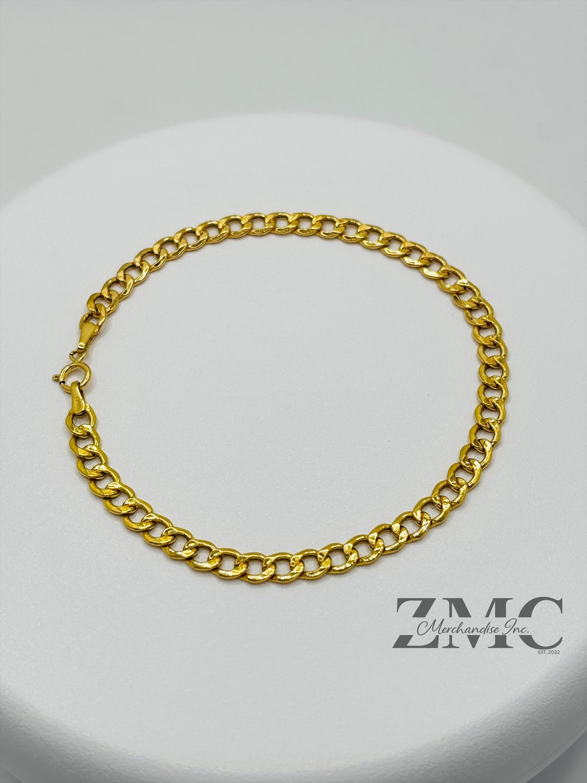 18K Gold Cadena Bracelet 4.3 mm