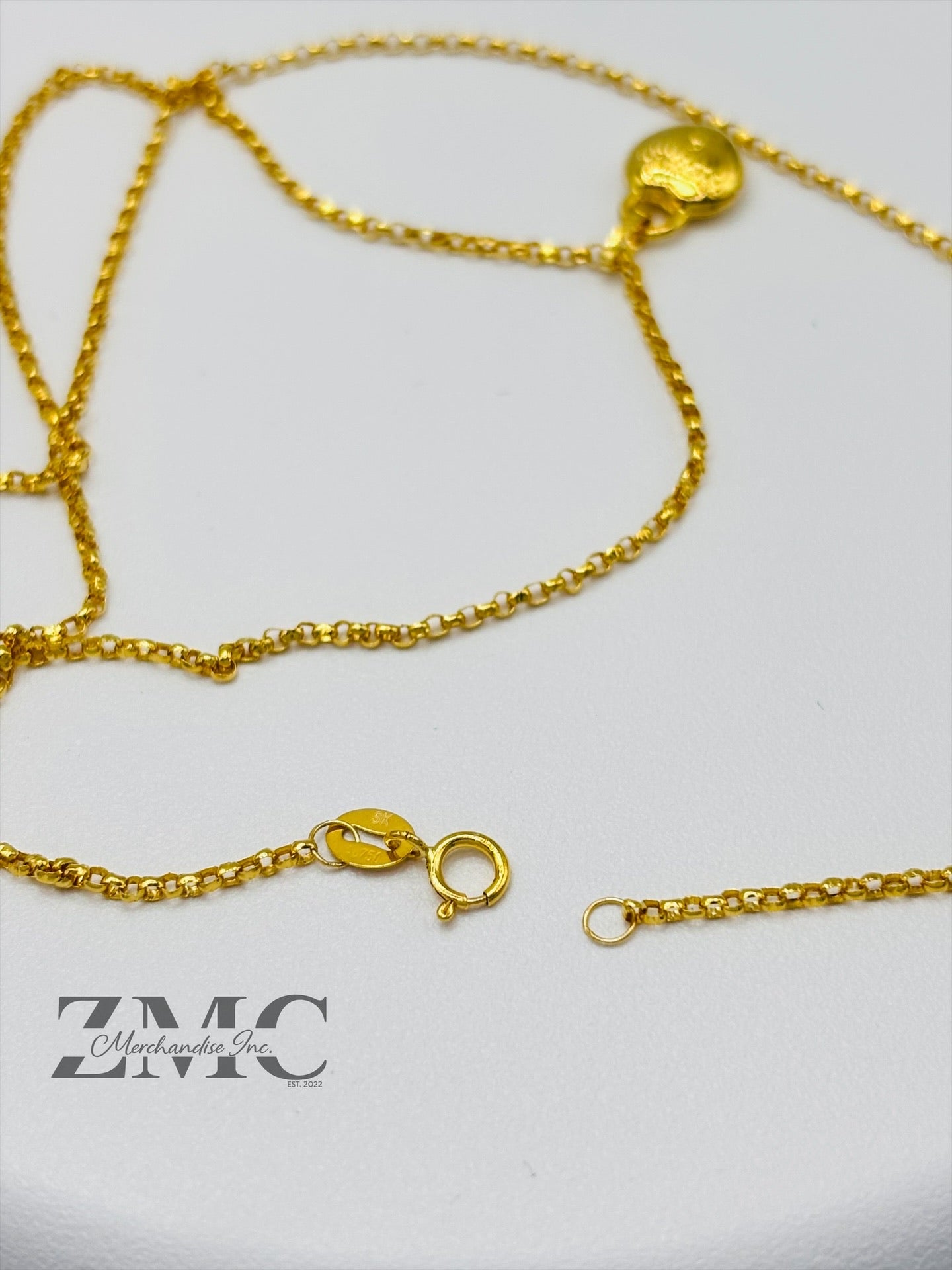 18K Gold Tauco Heart Necklace