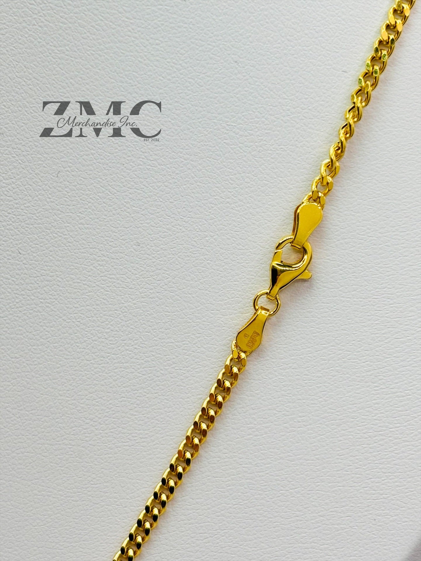 18K Gold Dragon Necklace