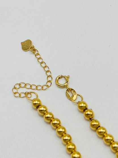 18K Gold Bubble Bracelet