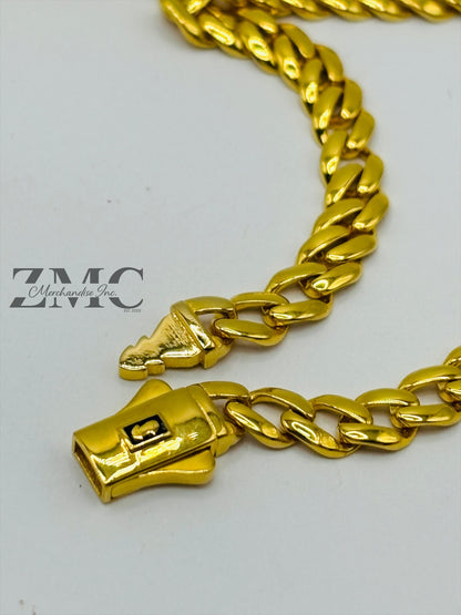 18K Gold Curb Bracelet