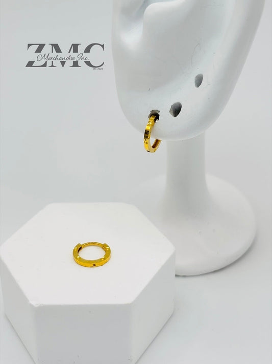 18K Gold Ear Cuff Earrings