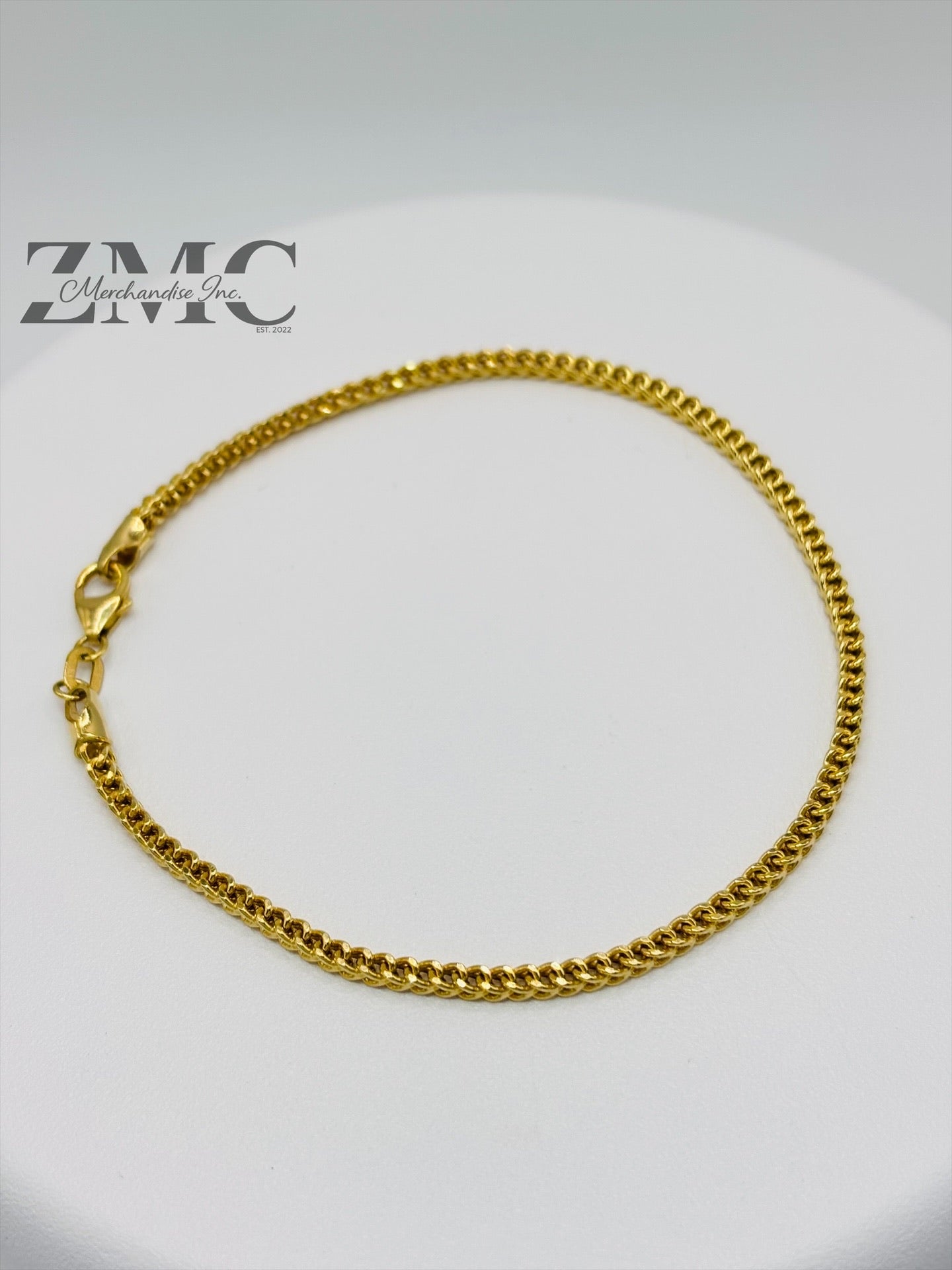 18K Gold Foxtail Bracelet