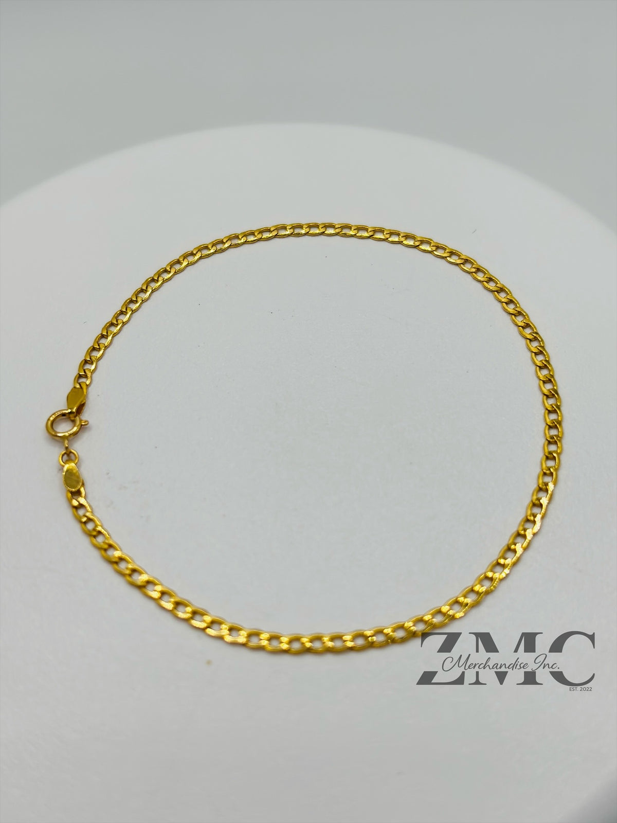 18K Gold Cadena Bracelet 2.4 mm