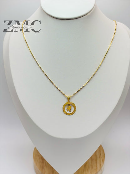 18K Gold Love Necklace