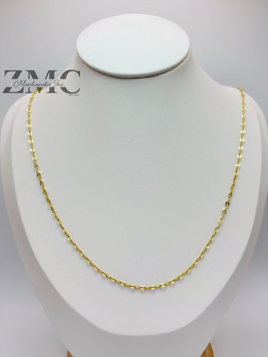 18K Gold Dancing Chain