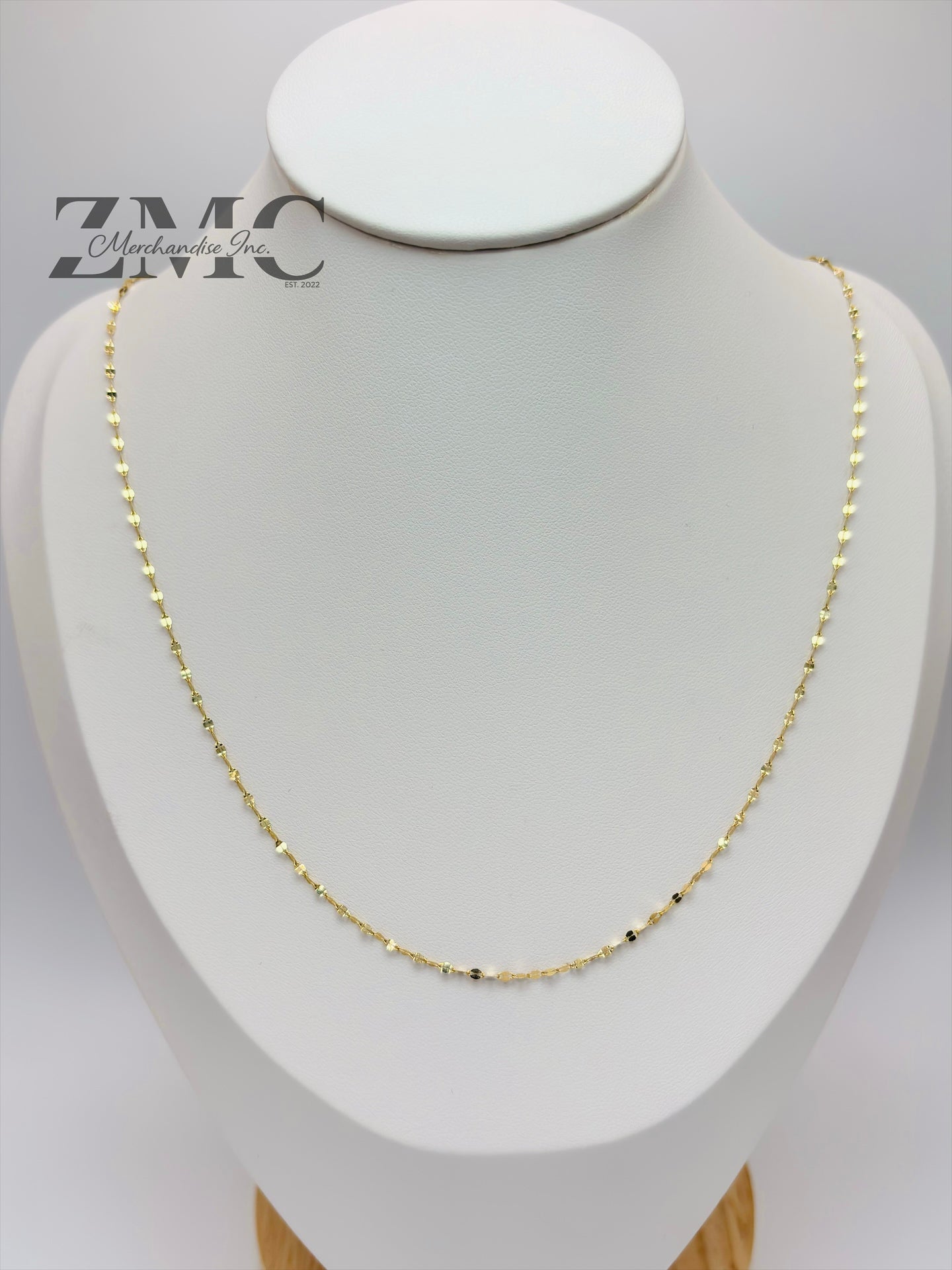 18K Gold Curb Chain