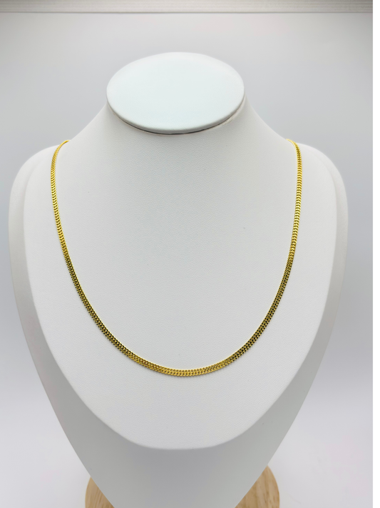 K18 Japan Gold Heartbiz Chain